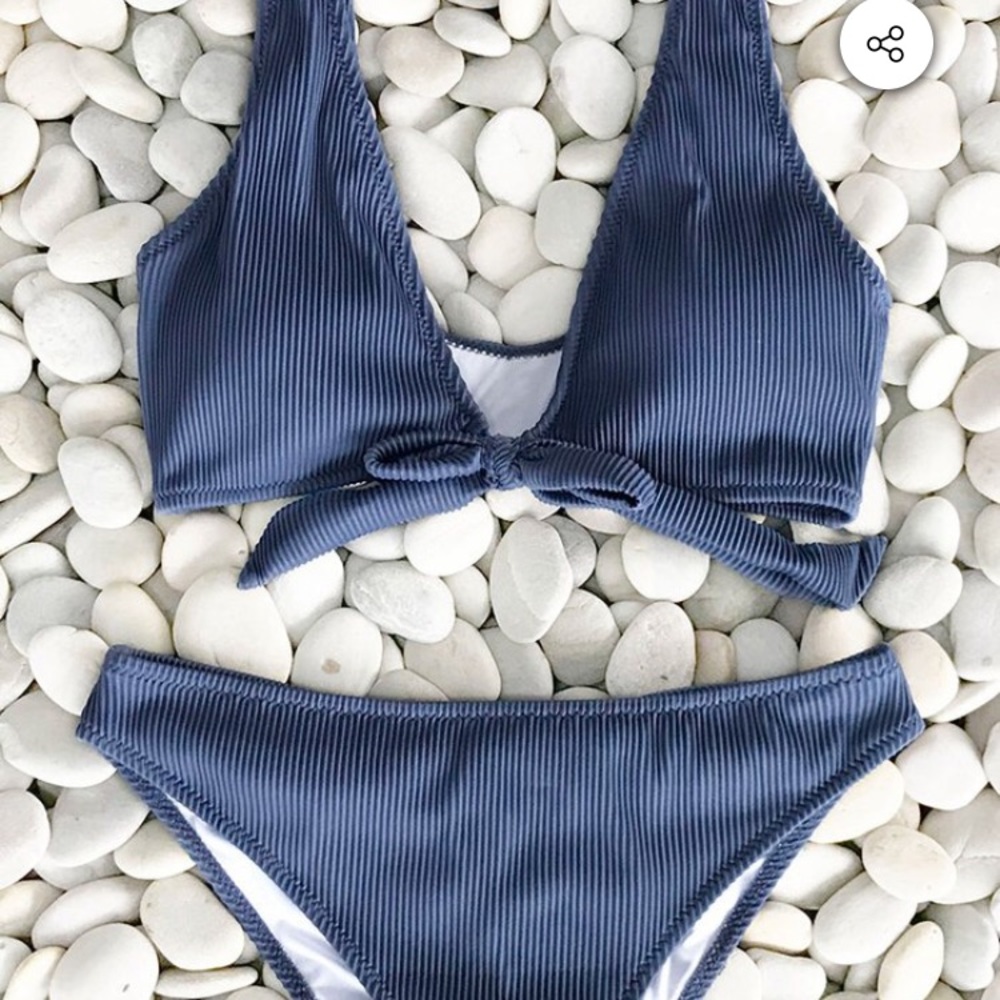 Brand new with tags blue bikini